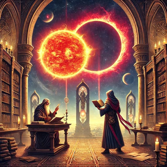 Eclipse of the Twin Suns